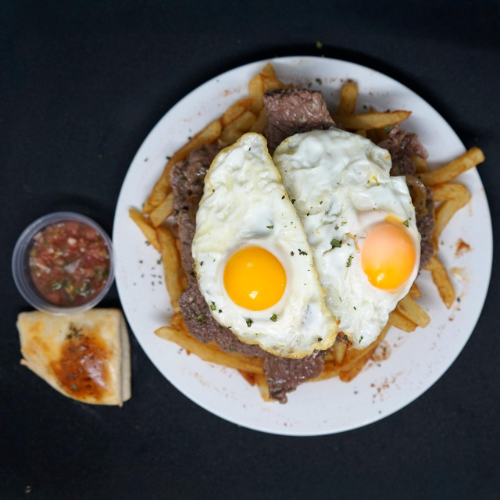 Bife a lo pobre
